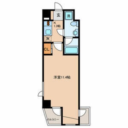 国立駅 徒歩4分 6階の物件間取画像